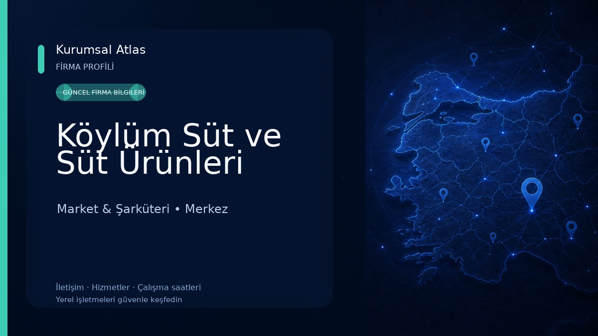 Köylüm Süt ve Süt Ürünleri 