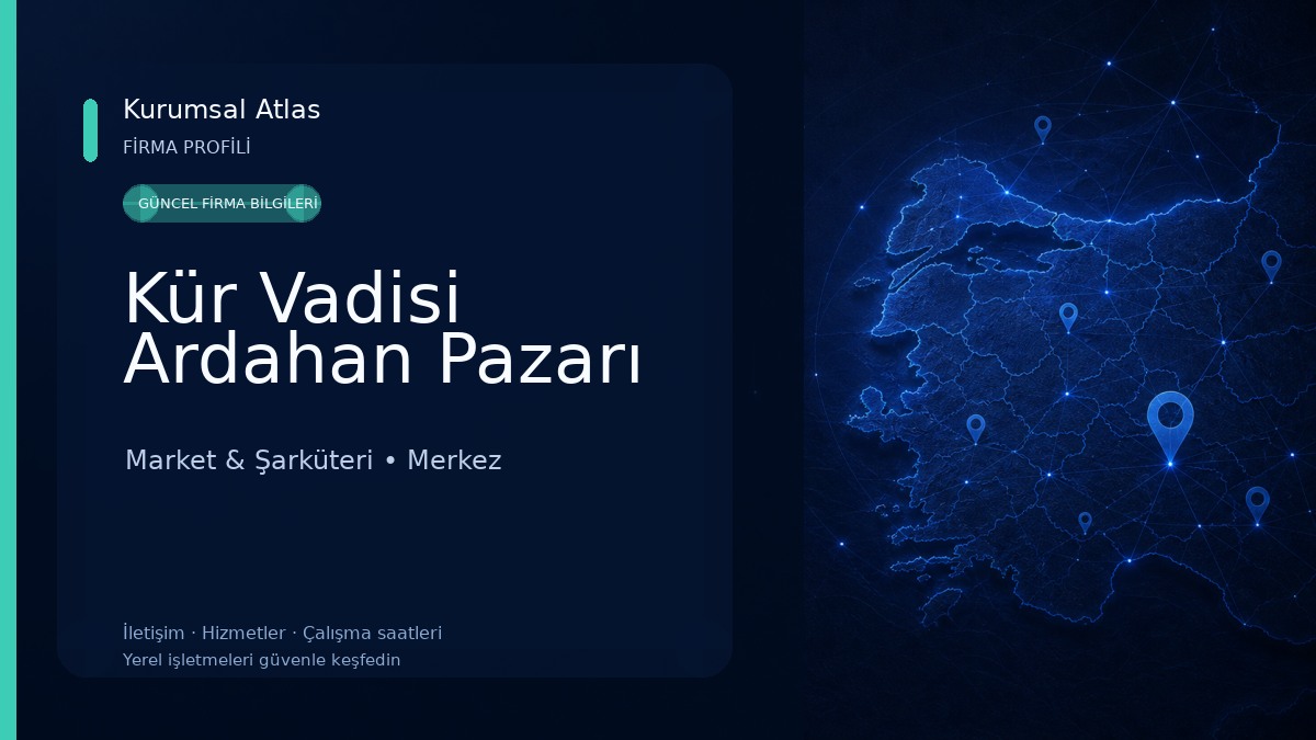 Kür Vadisi Ardahan Pazarı