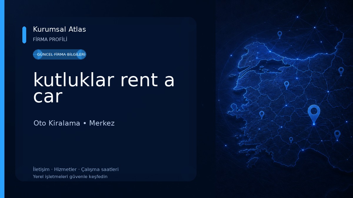 kutluklar rent a car Oto Kiralama