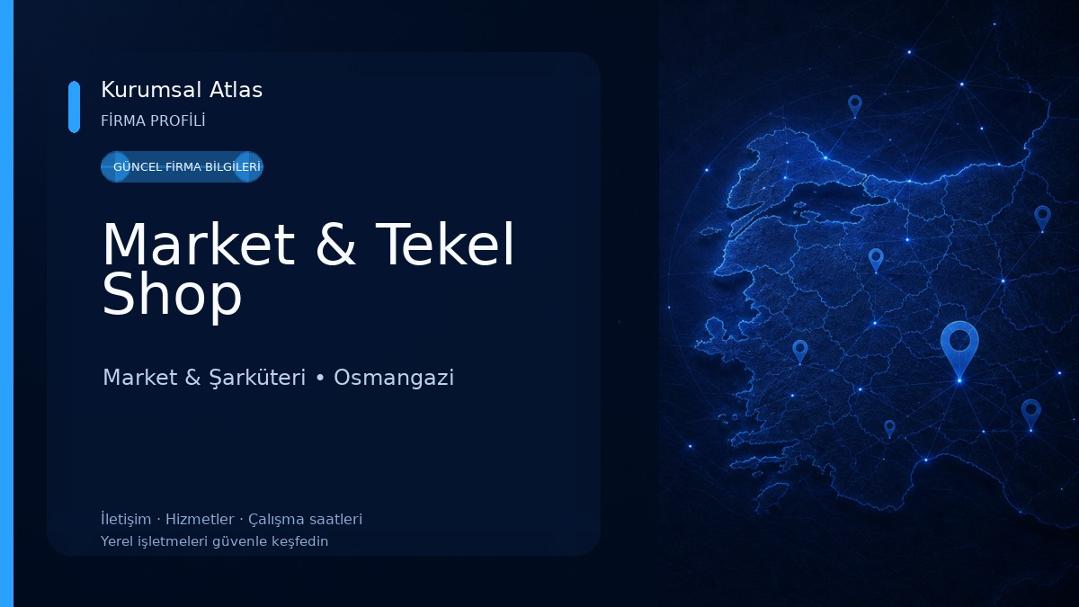 Market & Tekel Shop