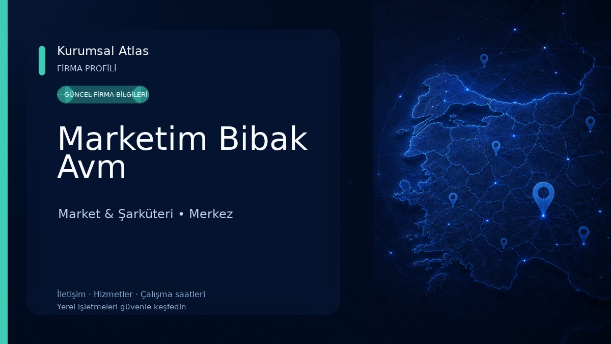 Marketim Bibak Avm Market & Şarküteri