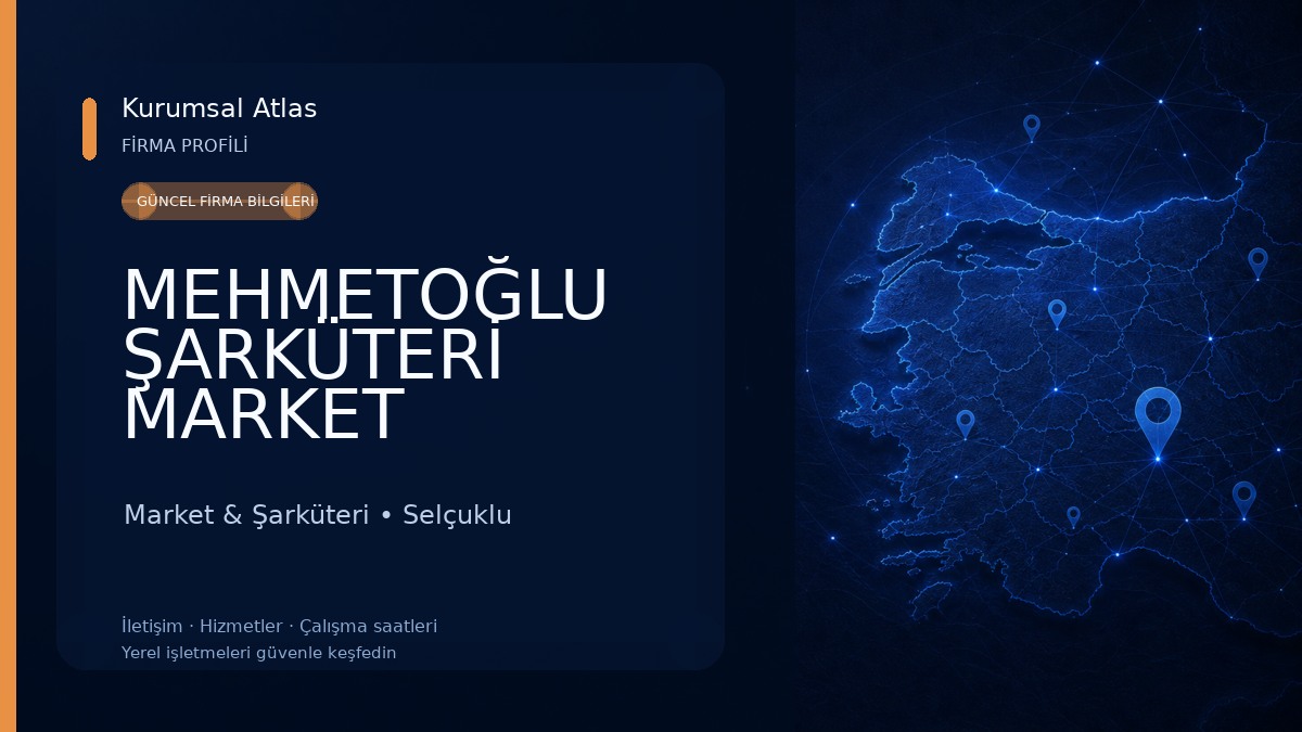 MEHMETOĞLU ŞARKÜTERİ MARKET
