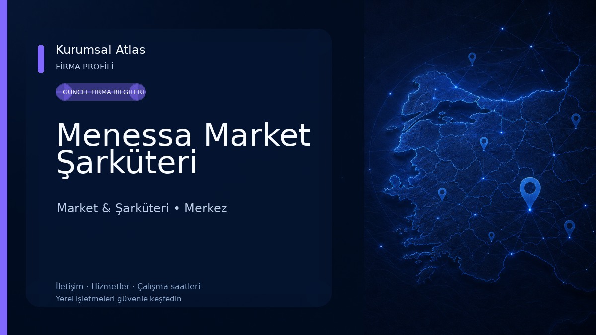 Menessa Market Şarküteri Market & Şarküteri