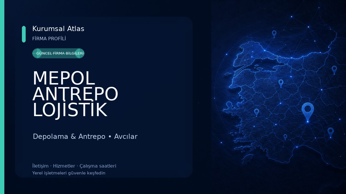 MEPOL ANTREPO LOJİSTİK Depolama & Antrepo