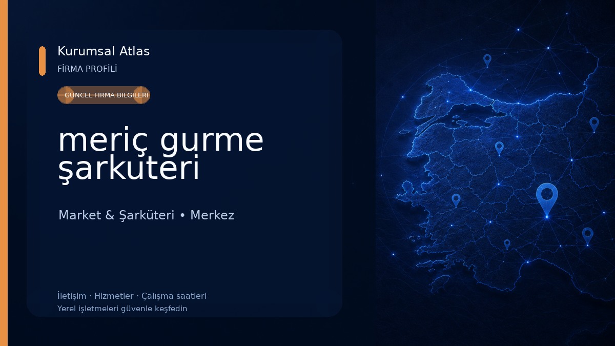 meriç gurme şarkuteri