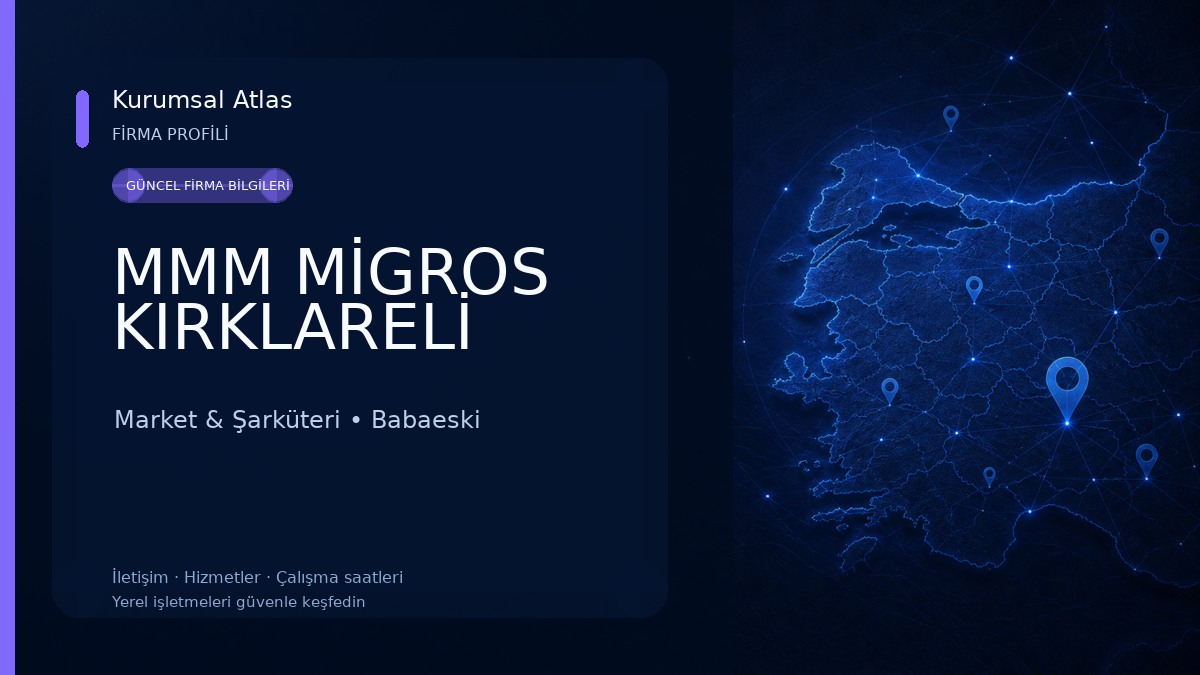 MMM MİGROS KIRKLARELİ Market & Şarküteri