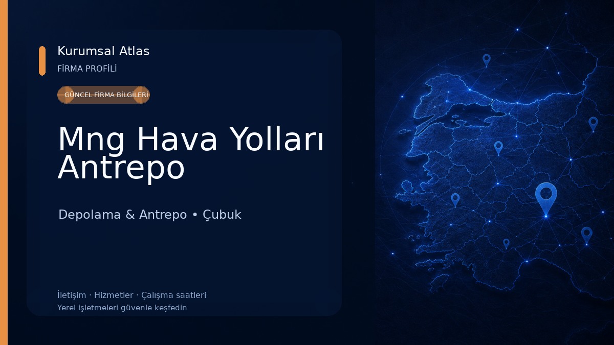 Mng Hava Yolları Antrepo Depolama & Antrepo