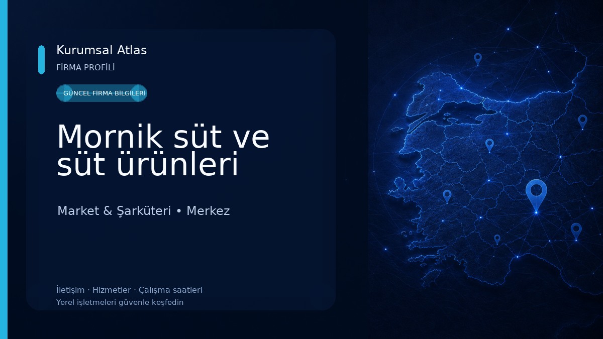 Mornik süt ve süt ürünleri