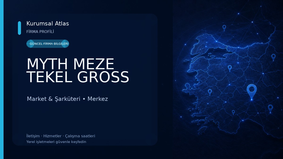 MYTH MEZE TEKEL GROSS Market & Şarküteri