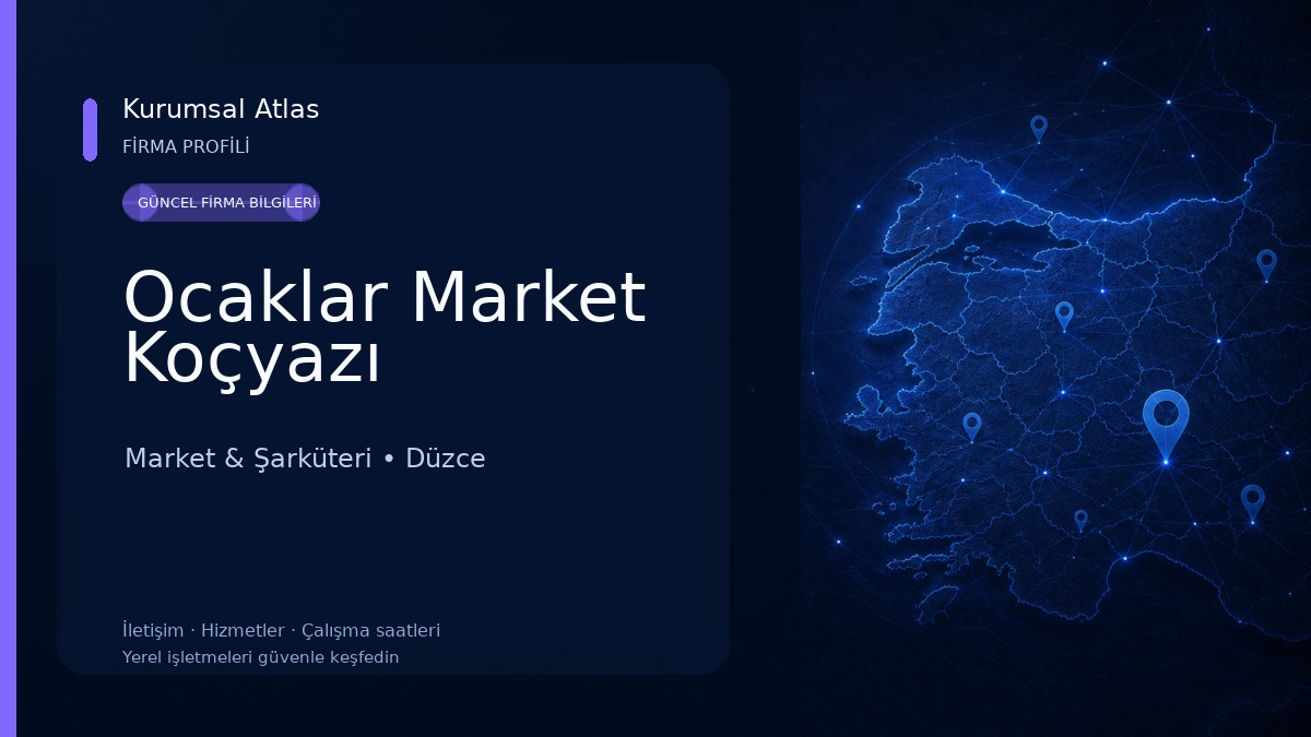 Ocaklar Market Koçyazı Market & Şarküteri