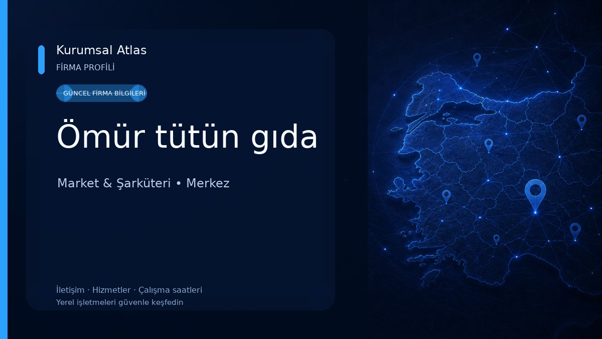Ömür tütün gıda Market & Şarküteri