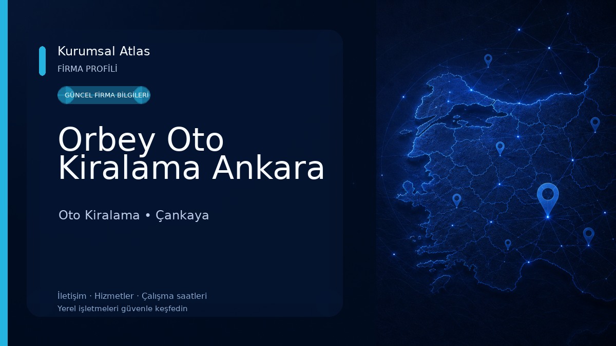 Orbey Oto Kiralama Ankara 