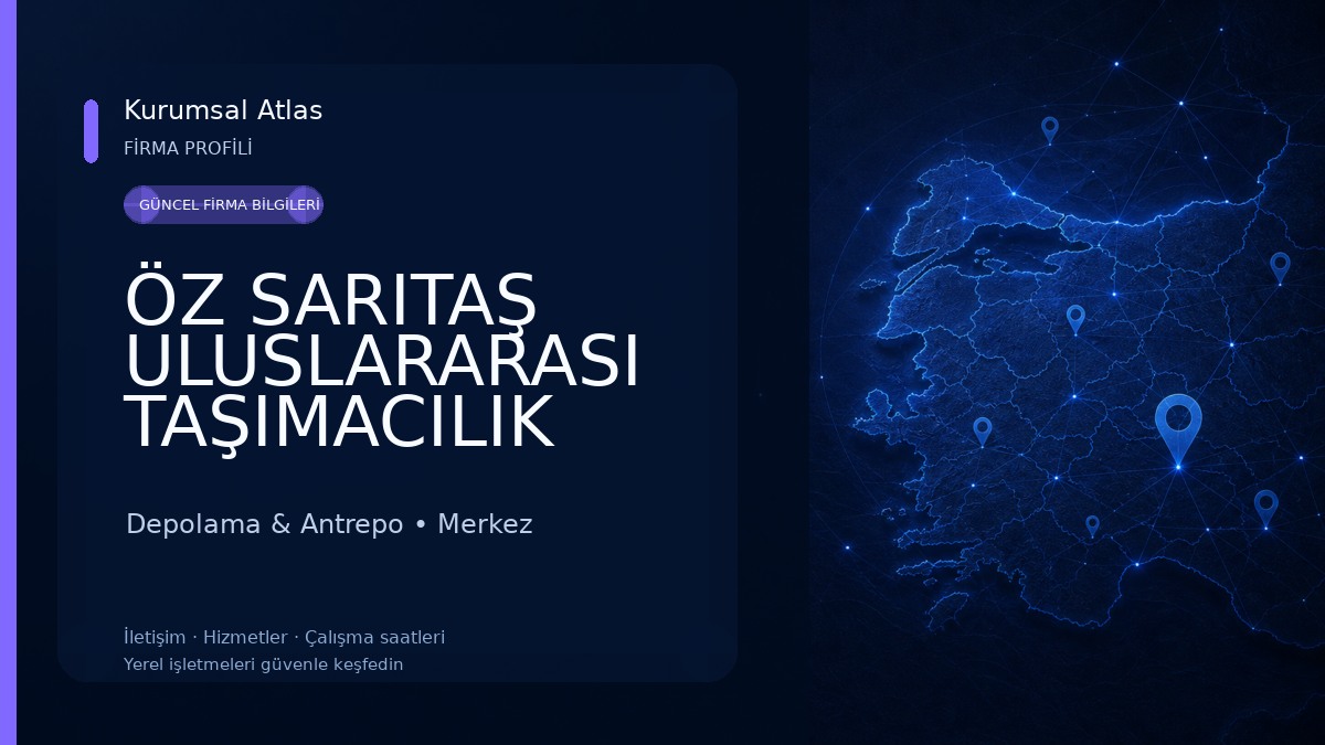 ÖZ SARITAŞ ULUSLARARASI TAŞIMACILIK 
