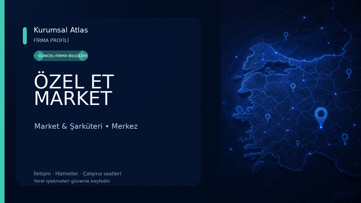 ÖZEL ET MARKET
