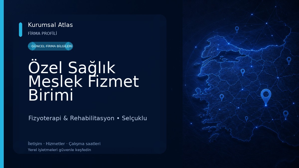 Özel Sağlık Meslek Fizmet Birimi Fizyoterapist Rafiye Han