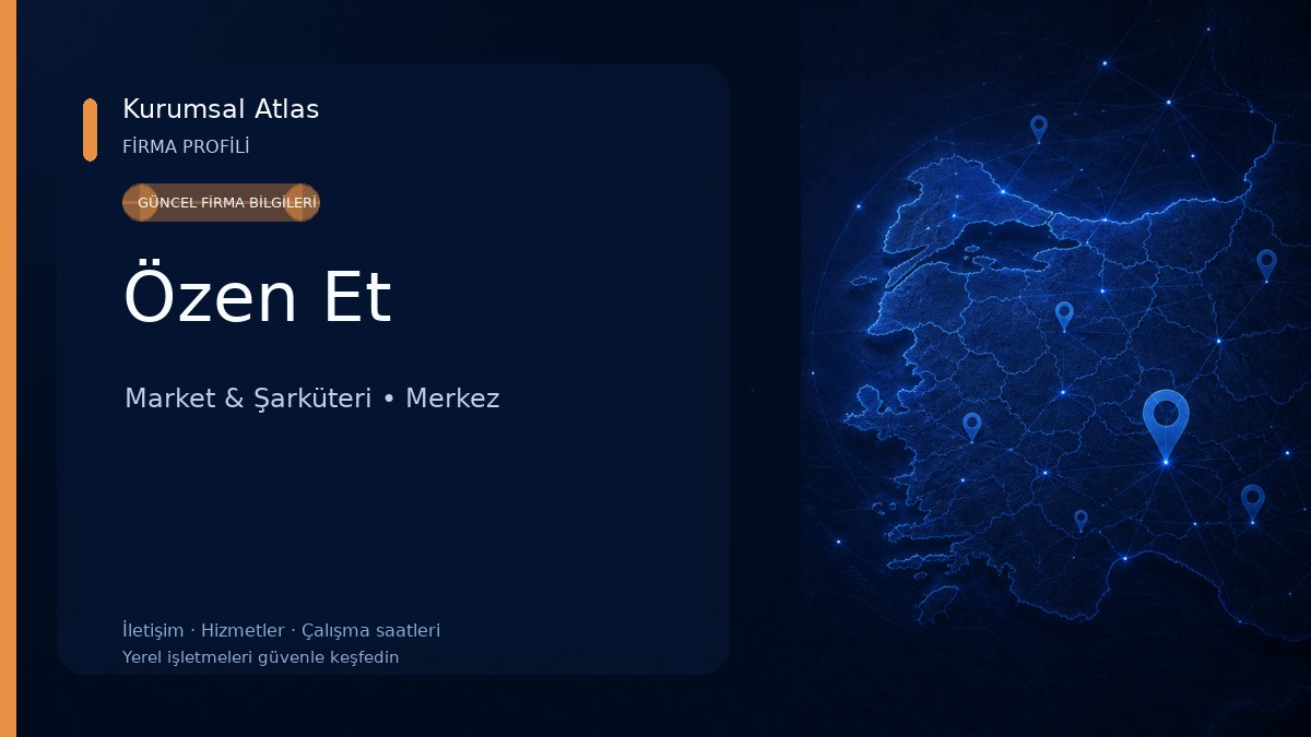 Özen Et Market & Şarküteri