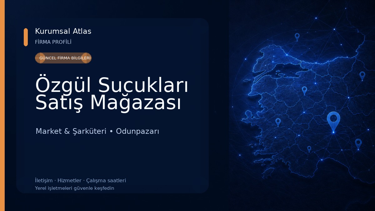 Özgül Sucukları Satış Mağazası