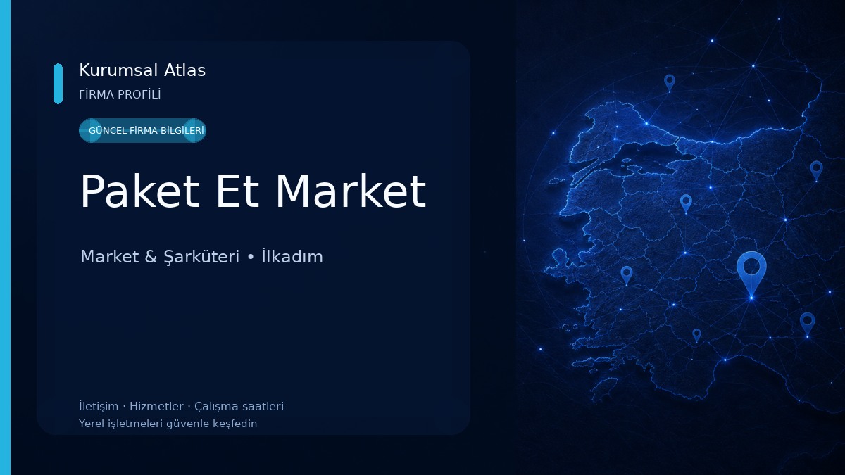 Paket Et Market Market & Şarküteri