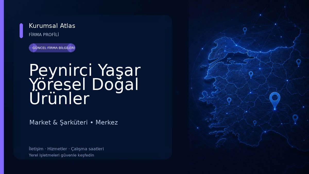 Peynirci Yaşar Yöresel Doğal Ürünler Market & Şarküteri