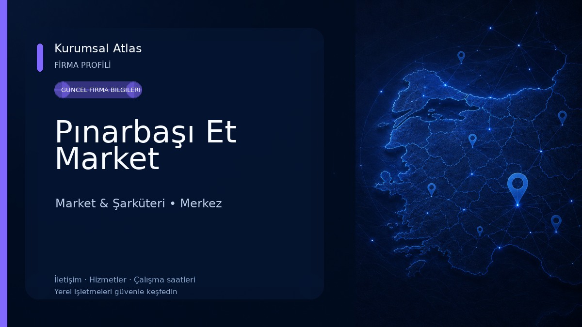 Pınarbaşı Et Market Market & Şarküteri