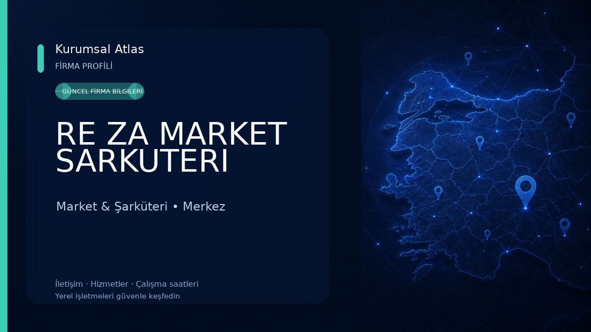 RE ZA MARKET SARKUTERI Market & Şarküteri