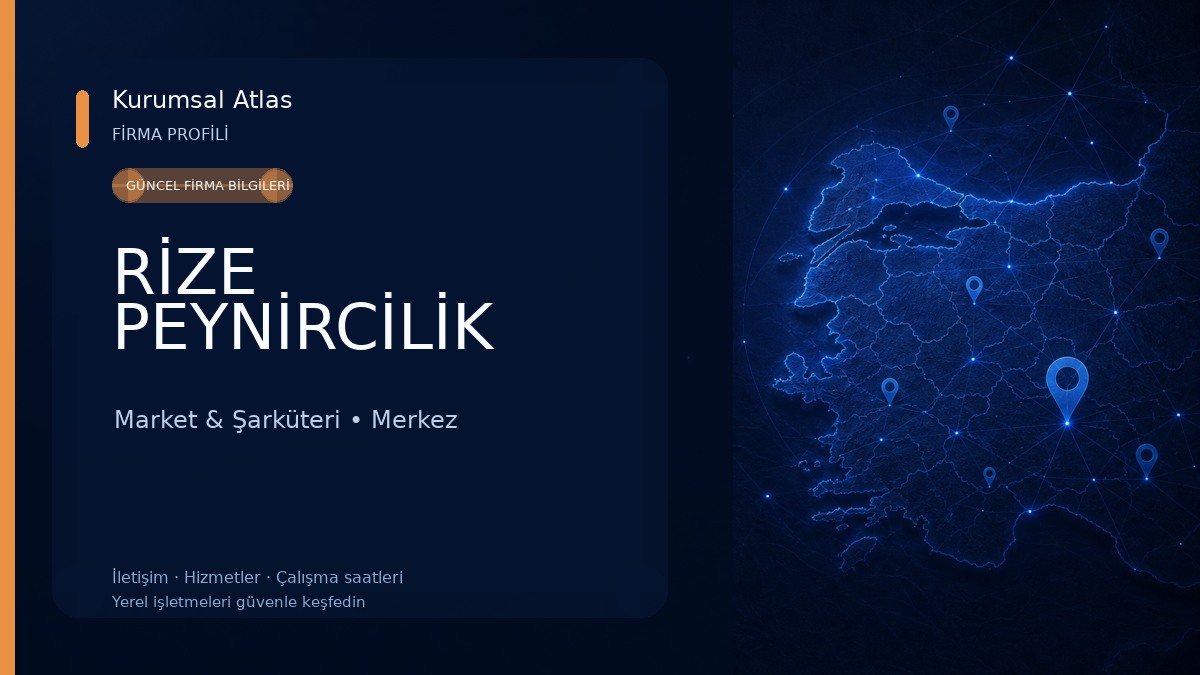 RİZE PEYNİRCİLİK