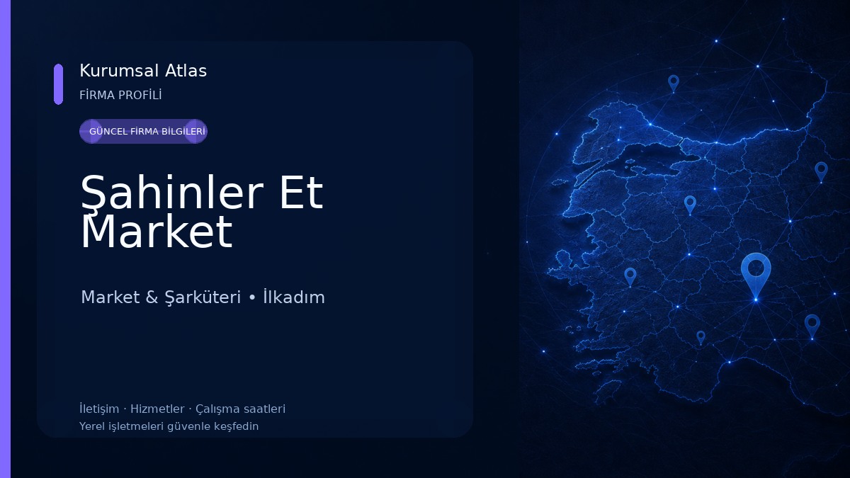 Şahinler Et Market