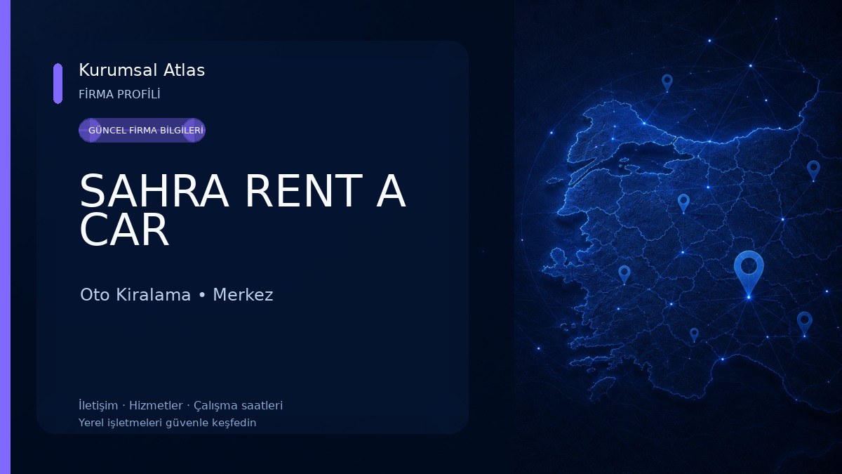 SAHRA RENT A CAR Oto Kiralama
