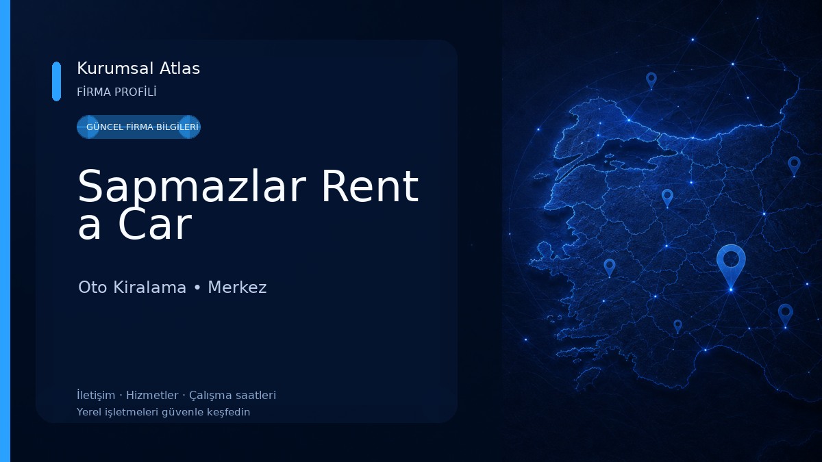 Sapmazlar Rent a Car Oto Kiralama