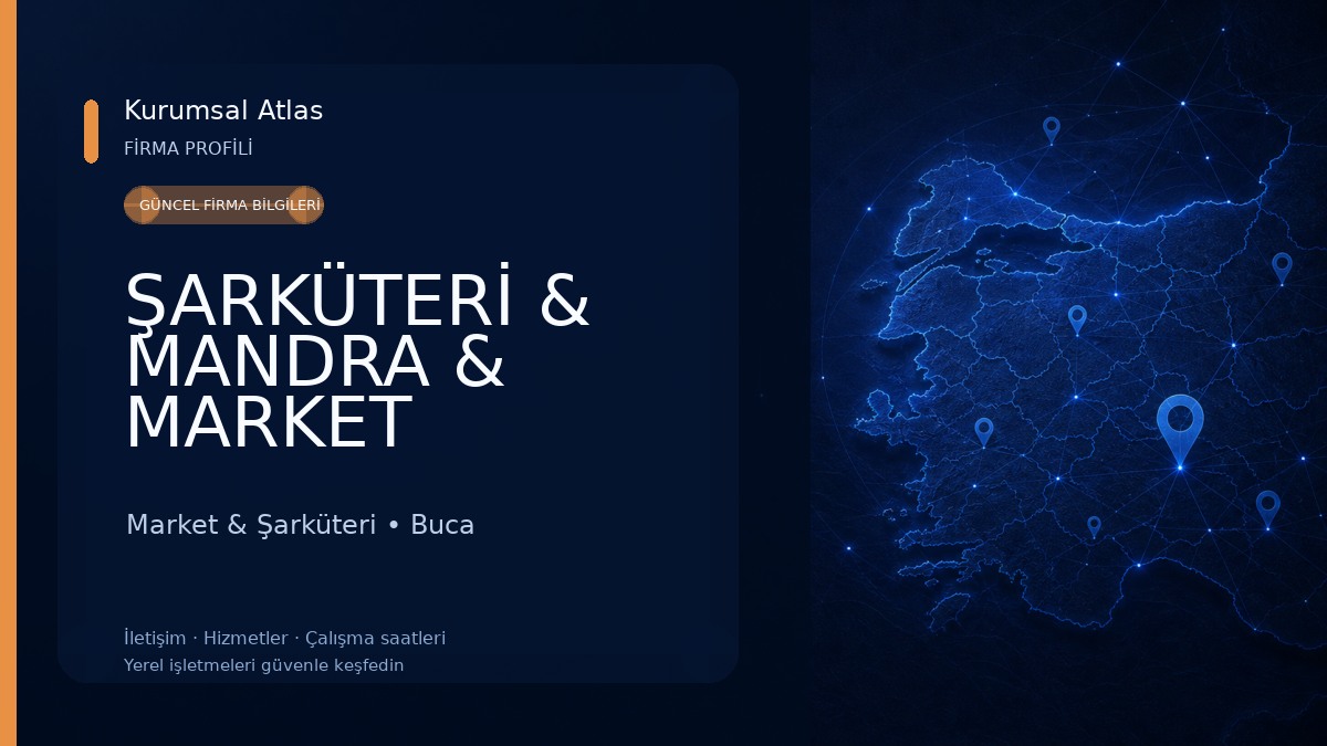 ŞARKÜTERİ & MANDRA & MARKET Market & Şarküteri