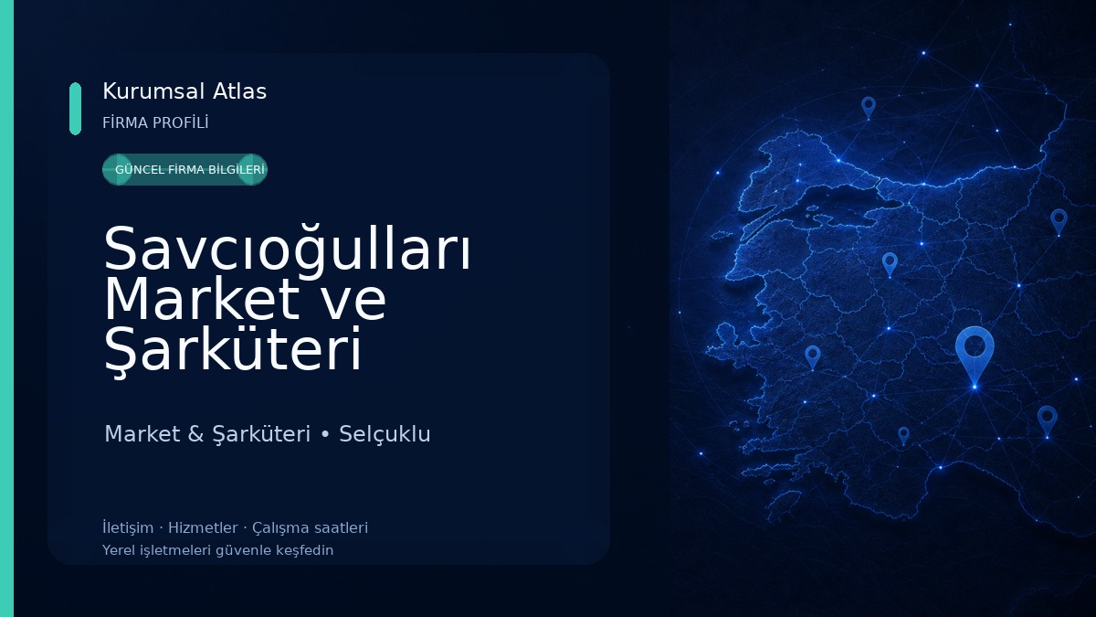 Savcıoğulları Market ve Şarküteri Market & Şarküteri