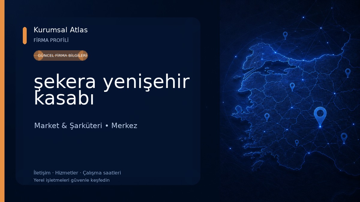şekera yenişehir kasabı Market & Şarküteri