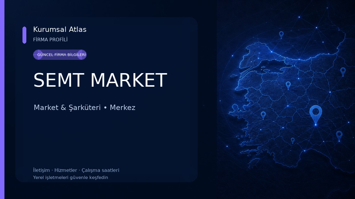 SEMT MARKET Market & Şarküteri