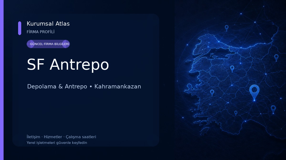 SF Antrepo Depolama & Antrepo