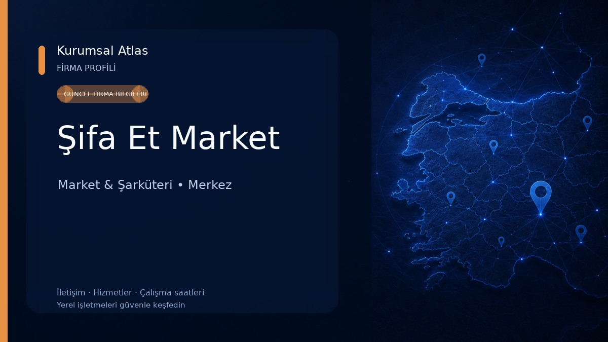 Şifa Et Market
