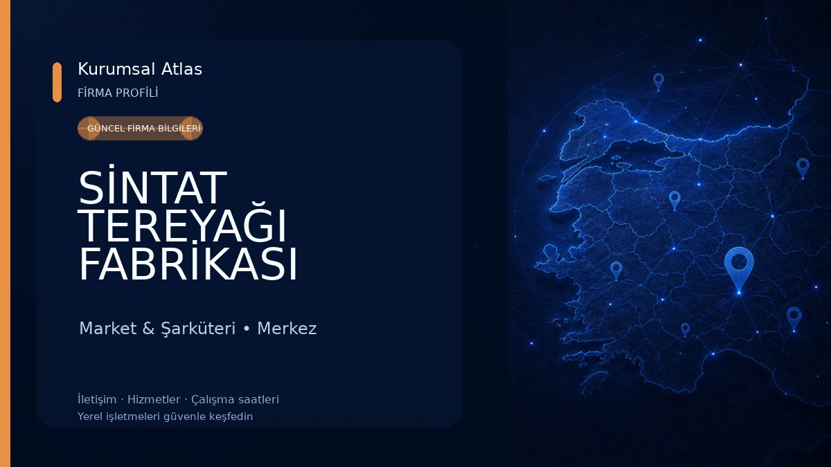 SİNTAT TEREYAĞI FABRİKASI Market & Şarküteri