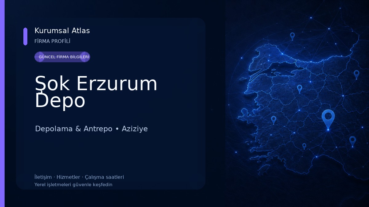 Şok Erzurum Depo