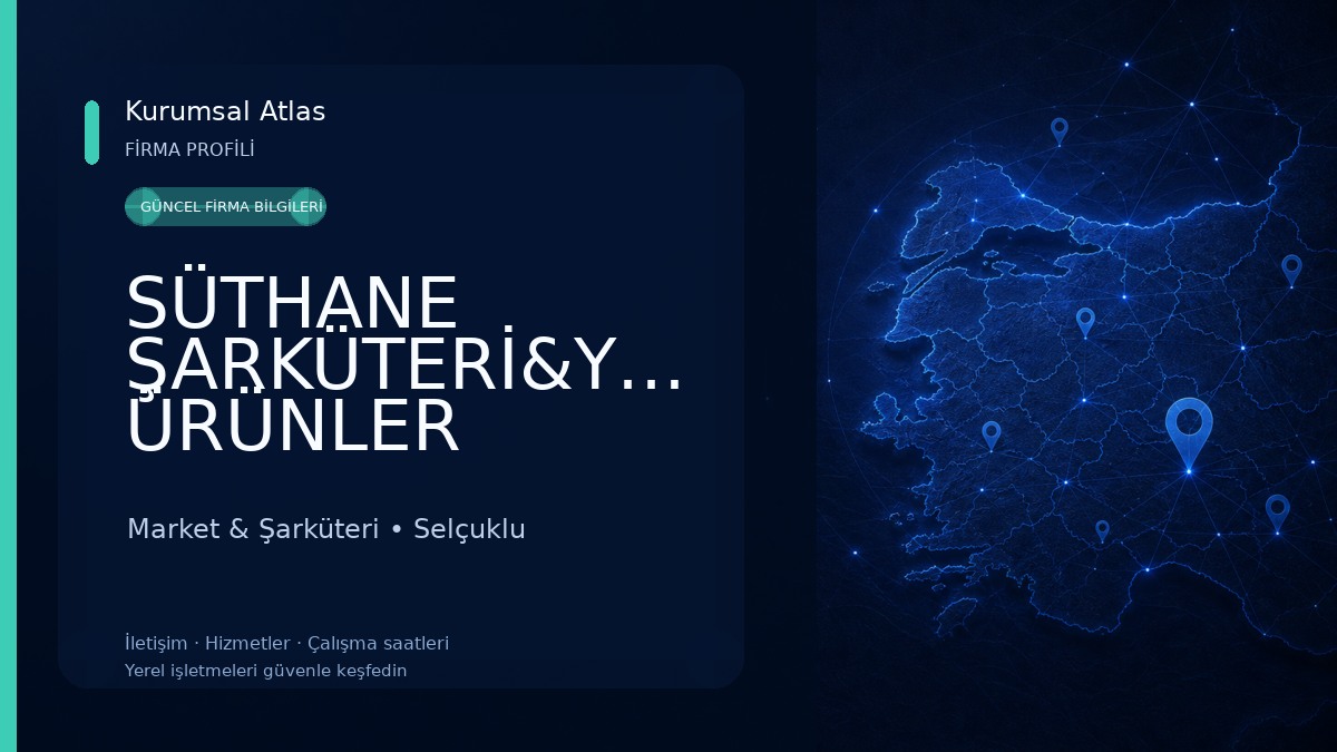 SÜTHANE ŞARKÜTERİ&YÖRESEL ÜRÜNLER