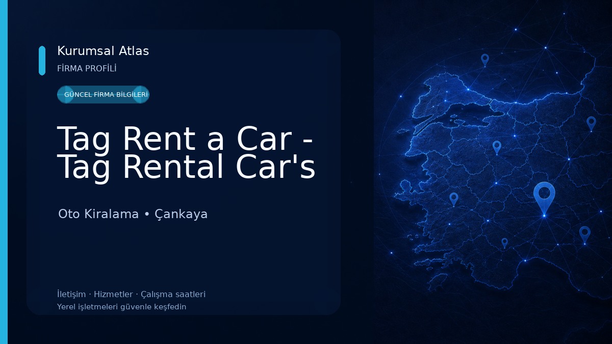 Tag Rent a Car - Tag Rental Car's Oto Kiralama