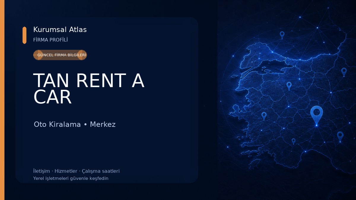 TAN RENT A CAR 