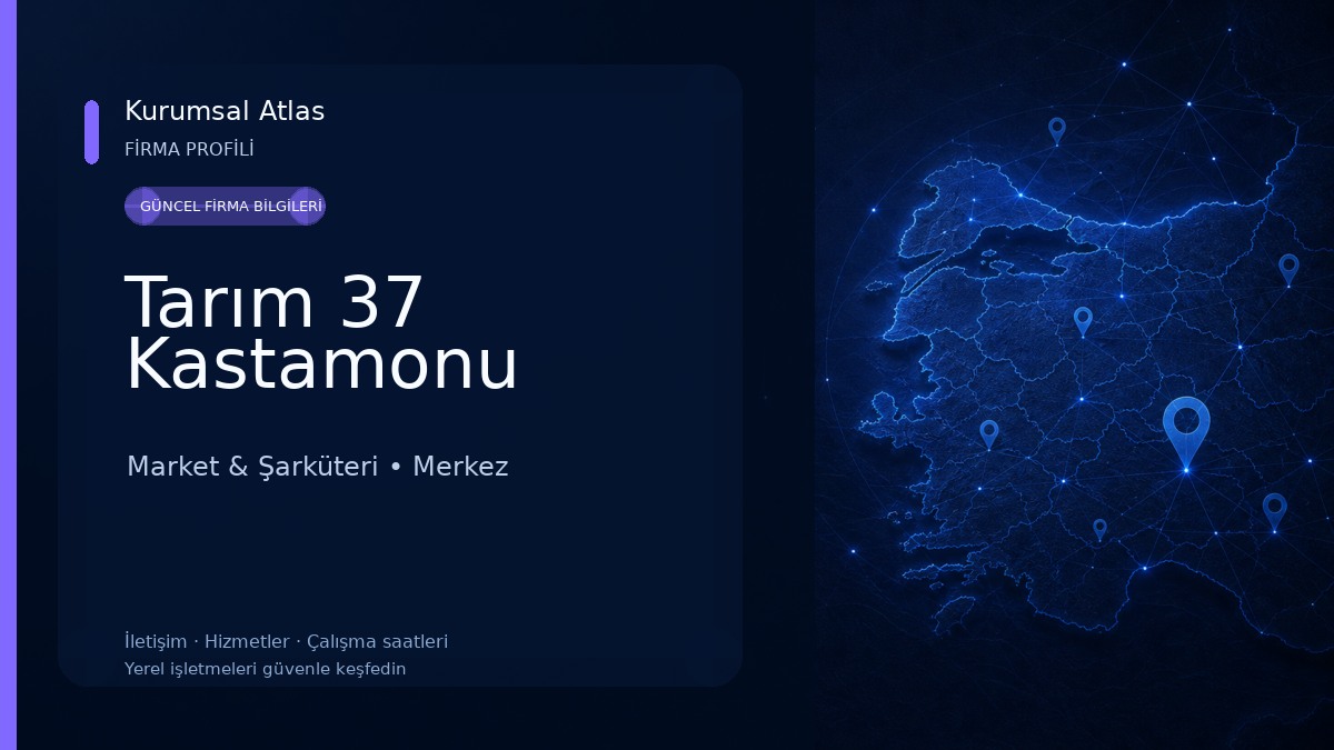 Tarım 37 Kastamonu