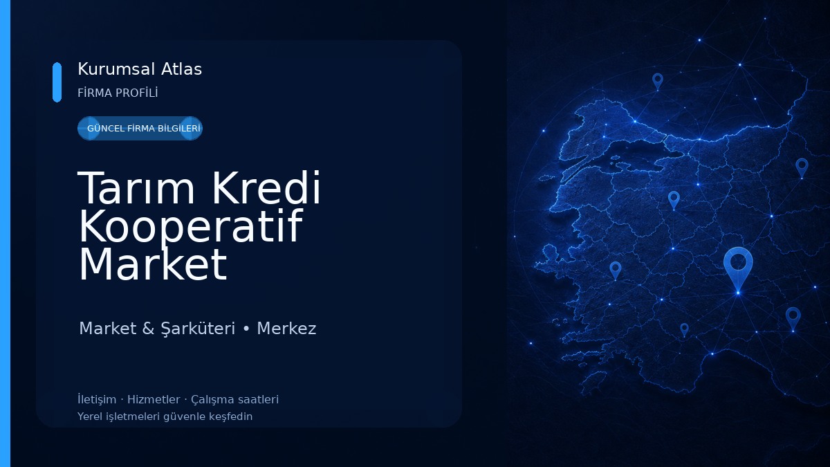 Tarım Kredi Kooperatif Market