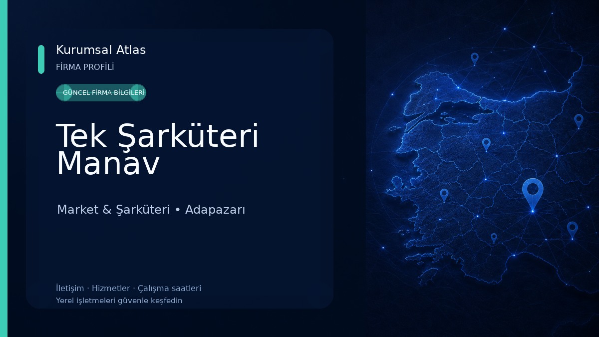 Tek Şarküteri Manav Market & Şarküteri