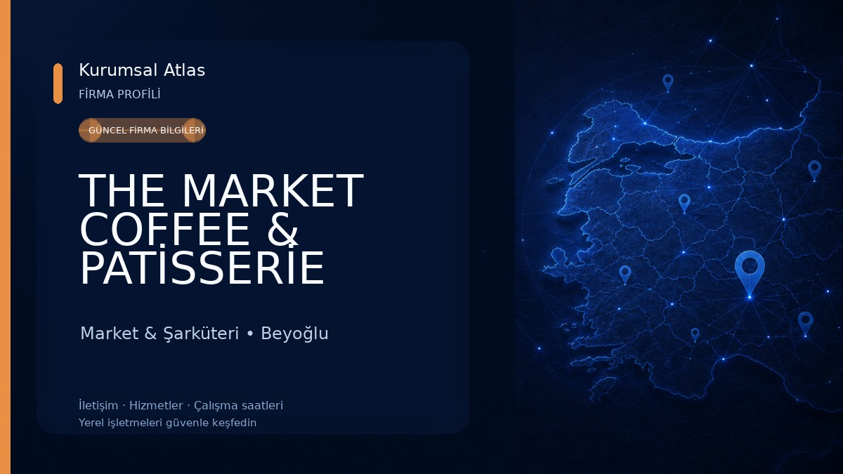 THE MARKET COFFEE & PATİSSERİE Market & Şarküteri