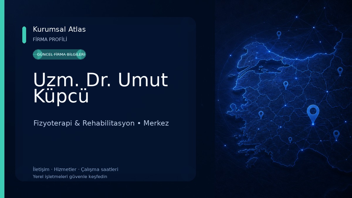 Uzm. Dr. Umut Küpcü 