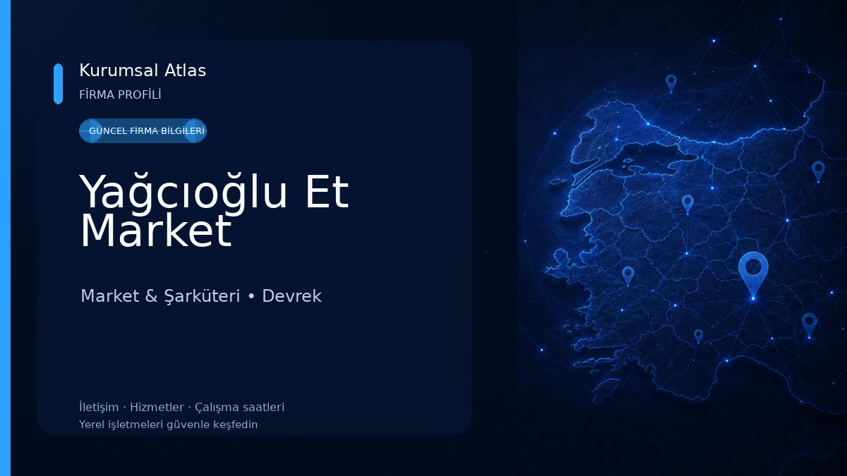 Yağcıoğlu Et Market Market & Şarküteri