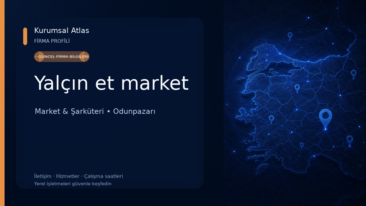 Yalçın et market