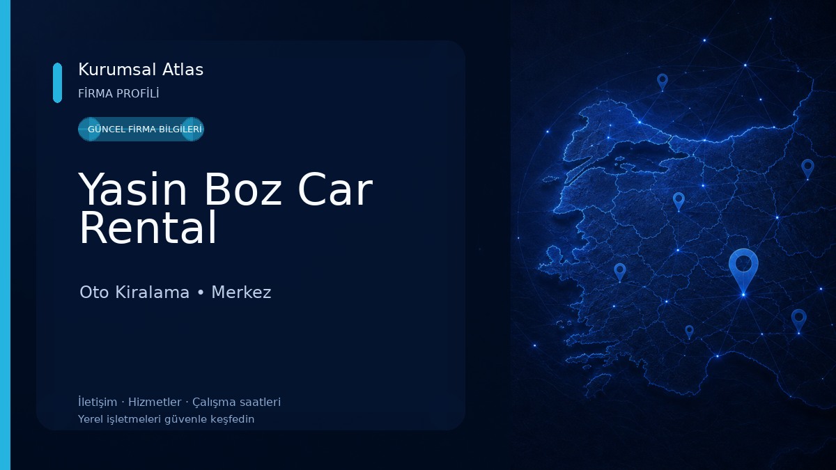 Yasin Boz Car Rental