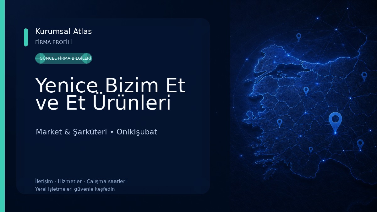 Yenice Bizim Et ve Et Ürünleri Market & Şarküteri