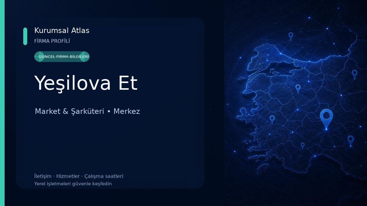 Yeşilova Et 